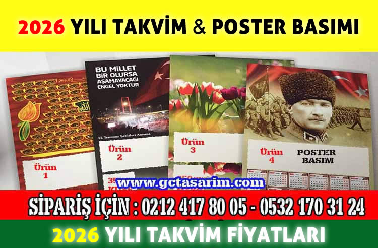 2026 Takvim Fiyatları