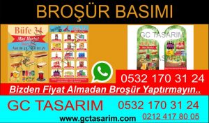 broşür basımı