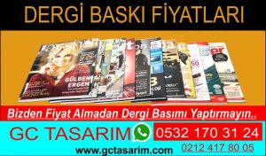 dergi basımı