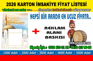 2026 karton imsakiye fiyati