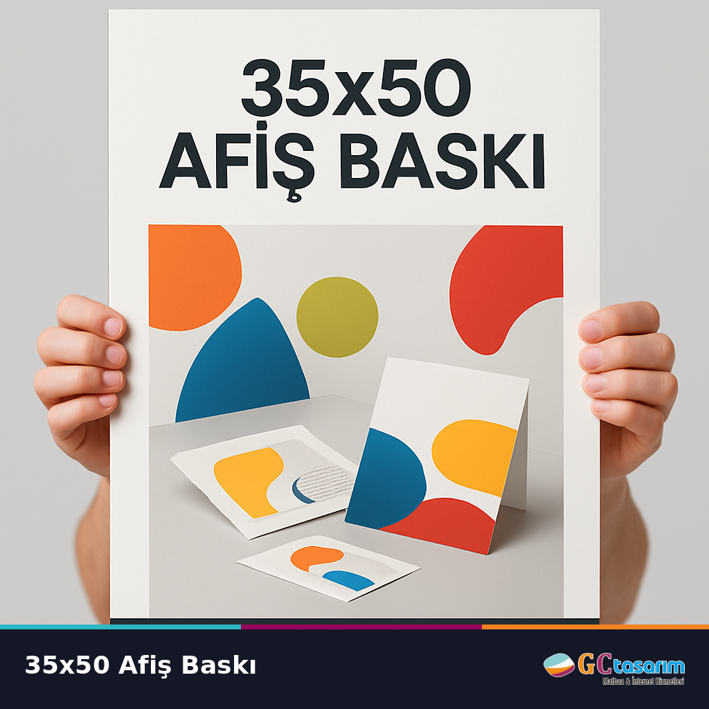 35x50 Afiş Baskı 250 Adet
