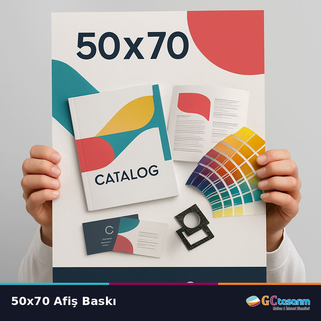 50x70 Afiş Baskı 250 Adet