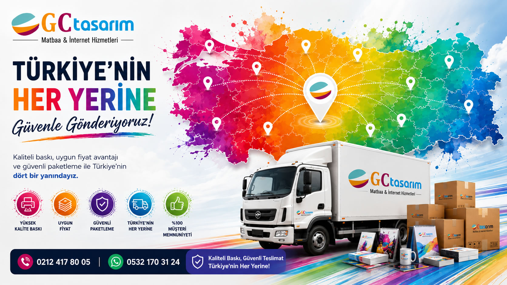 GC TASARIM, Matbaa, Katalog, Baskı Merkezi